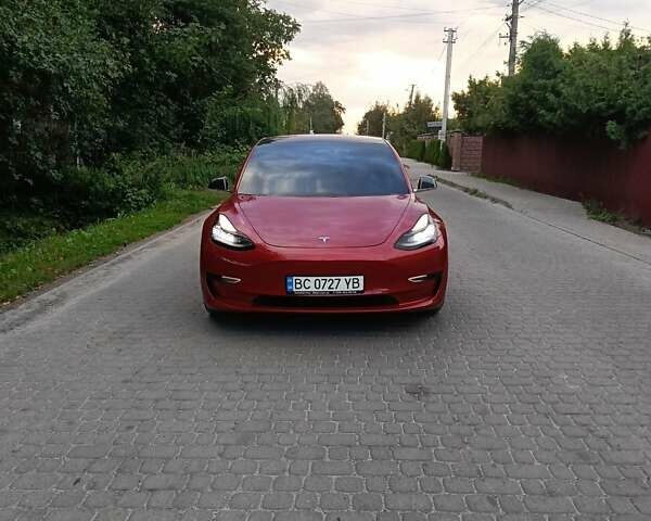 Красный Тесла Модель 3, объемом двигателя 0 л и пробегом 135 тыс. км за 20100 $, фото 22 на Automoto.ua