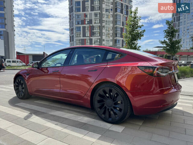 Красный Тесла Модель 3, объемом двигателя 0 л и пробегом 108 тыс. км за 15600 $, фото 9 на Automoto.ua