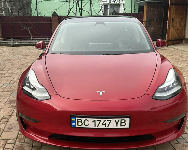 Красный Тесла Модель 3, объемом двигателя 0 л и пробегом 113 тыс. км за 14990 $, фото 2 на Automoto.ua