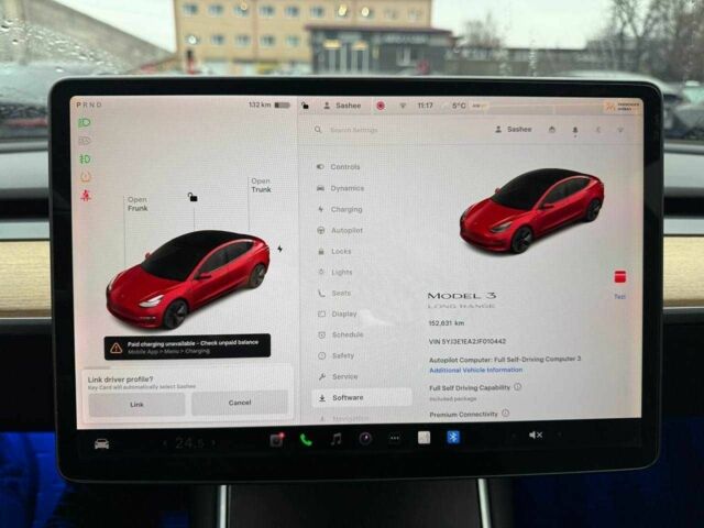 Червоний Тесла Модель 3, об'ємом двигуна 0 л та пробігом 152 тис. км за 12700 $, фото 5 на Automoto.ua