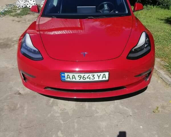 Червоний Тесла Модель 3, об'ємом двигуна 0 л та пробігом 140 тис. км за 21700 $, фото 1 на Automoto.ua