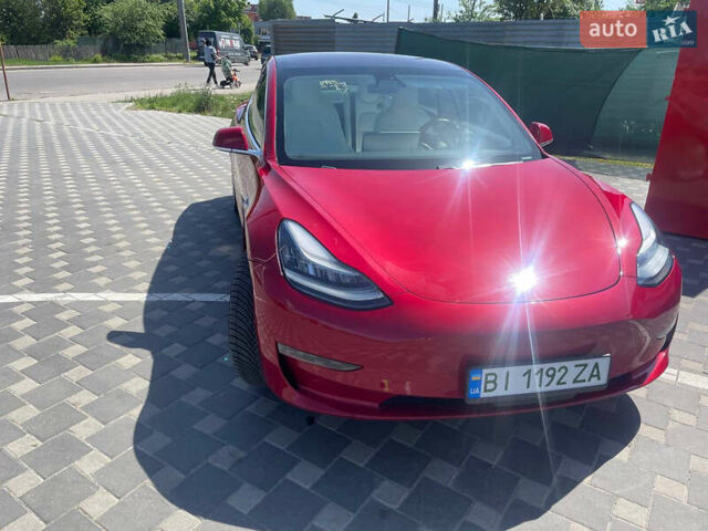 Красный Тесла Модель 3, объемом двигателя 0 л и пробегом 55 тыс. км за 22999 $, фото 6 на Automoto.ua