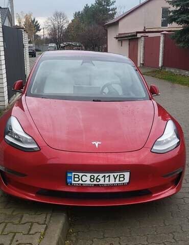 Красный Тесла Модель 3, объемом двигателя 0 л и пробегом 154 тыс. км за 18300 $, фото 3 на Automoto.ua