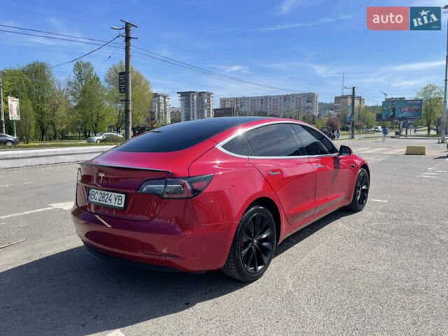 Красный Тесла Модель 3, объемом двигателя 0 л и пробегом 84 тыс. км за 17500 $, фото 22 на Automoto.ua