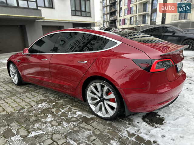 Красный Тесла Модель 3, объемом двигателя 0 л и пробегом 105 тыс. км за 18999 $, фото 14 на Automoto.ua