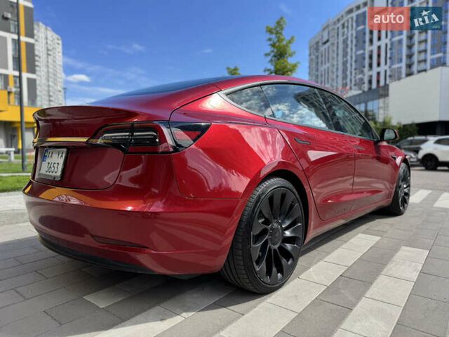 Красный Тесла Модель 3, объемом двигателя 0 л и пробегом 108 тыс. км за 15600 $, фото 7 на Automoto.ua