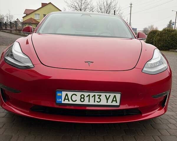 Красный Тесла Модель 3, объемом двигателя 0 л и пробегом 112 тыс. км за 16500 $, фото 20 на Automoto.ua