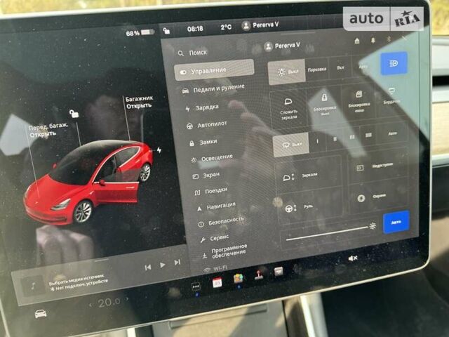 Красный Тесла Модель 3, объемом двигателя 0 л и пробегом 42 тыс. км за 28000 $, фото 11 на Automoto.ua