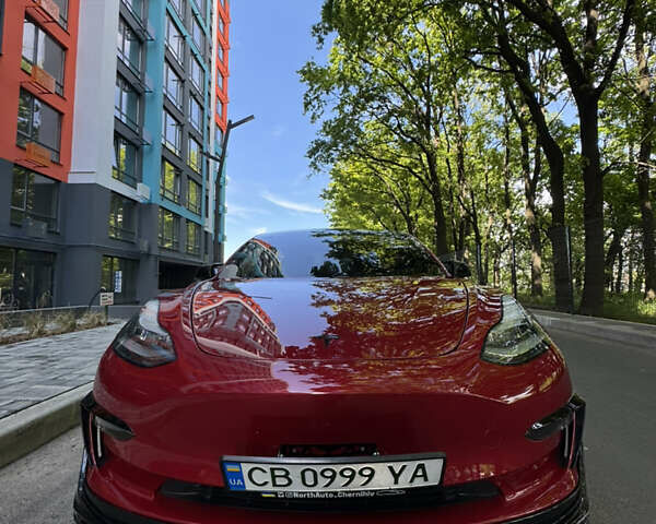 Красный Тесла Модель 3, объемом двигателя 0 л и пробегом 79 тыс. км за 22000 $, фото 12 на Automoto.ua
