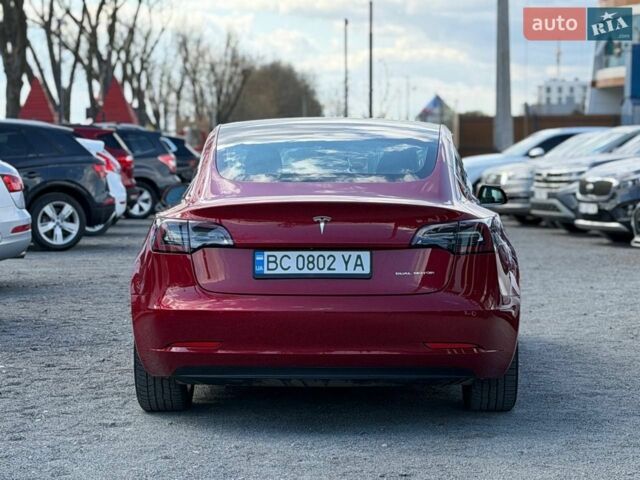 Красный Тесла Модель 3, объемом двигателя 0 л и пробегом 160 тыс. км за 16200 $, фото 3 на Automoto.ua