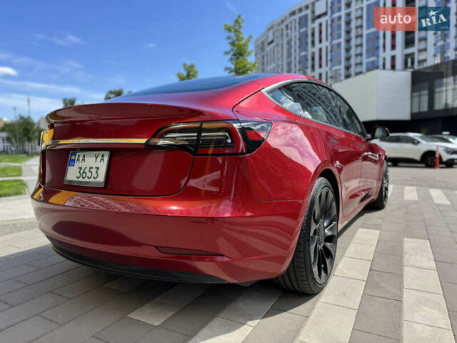 Красный Тесла Модель 3, объемом двигателя 0 л и пробегом 108 тыс. км за 15600 $, фото 4 на Automoto.ua