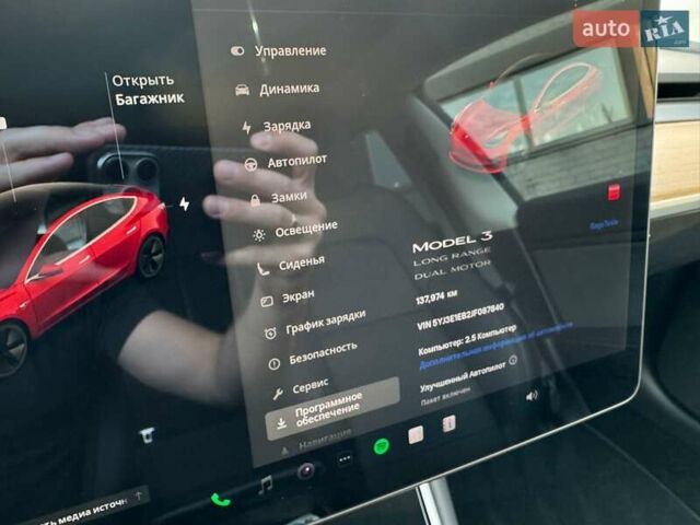 Красный Тесла Модель 3, объемом двигателя 0 л и пробегом 137 тыс. км за 16500 $, фото 22 на Automoto.ua