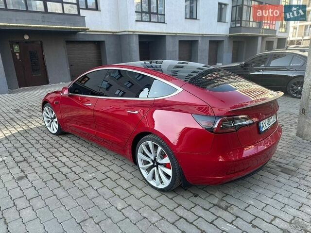 Красный Тесла Модель 3, объемом двигателя 0 л и пробегом 106 тыс. км за 16999 $, фото 14 на Automoto.ua