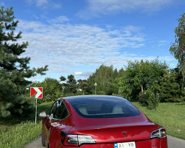 Тесла Модель 3 2018 у Києві на Automoto.ua Червоний Тесла Модель 3, об'ємом двигуна 0 л та пробігом 91 тис. км за 21500 $, фото 1 на Automoto.ua