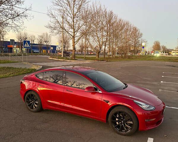 Червоний Тесла Модель 3, об'ємом двигуна 0 л та пробігом 90 тис. км за 16499 $, фото 1 на Automoto.ua