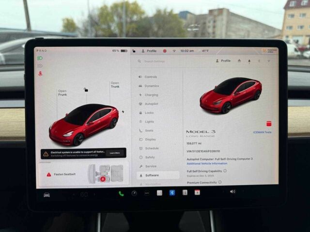 Червоний Тесла Модель 3, об'ємом двигуна 0 л та пробігом 254 тис. км за 12400 $, фото 5 на Automoto.ua