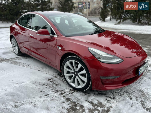Красный Тесла Модель 3, объемом двигателя 0 л и пробегом 134 тыс. км за 16999 $, фото 7 на Automoto.ua
