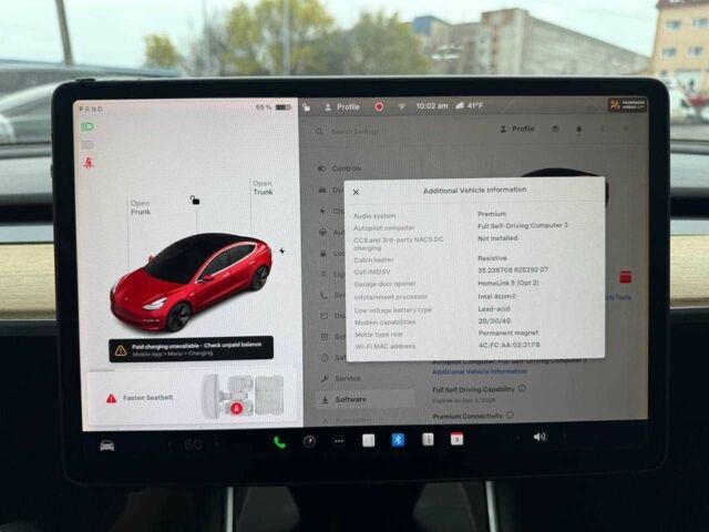 Червоний Тесла Модель 3, об'ємом двигуна 0 л та пробігом 254 тис. км за 12400 $, фото 6 на Automoto.ua