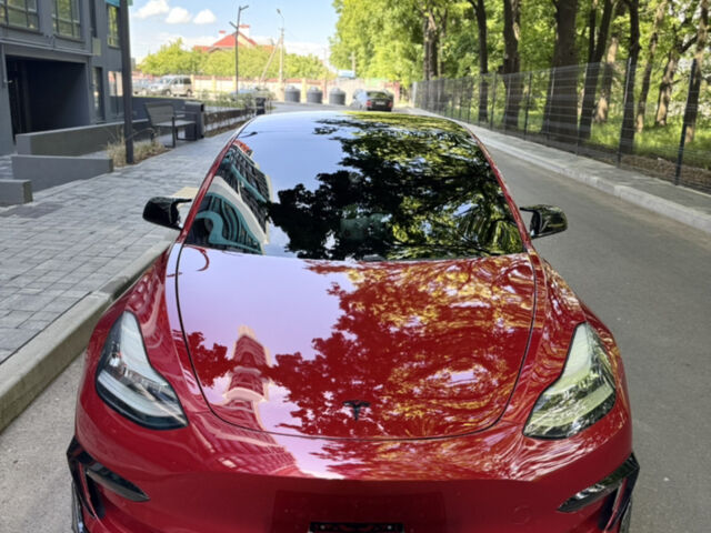 Червоний Тесла Модель 3, об'ємом двигуна 0 л та пробігом 79 тис. км за 18000 $, фото 1 на Automoto.ua