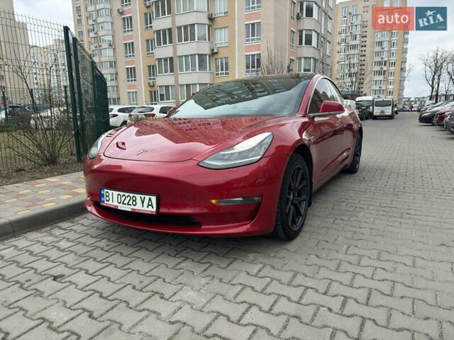 Красный Тесла Модель 3, объемом двигателя 0 л и пробегом 95 тыс. км за 19800 $, фото 4 на Automoto.ua