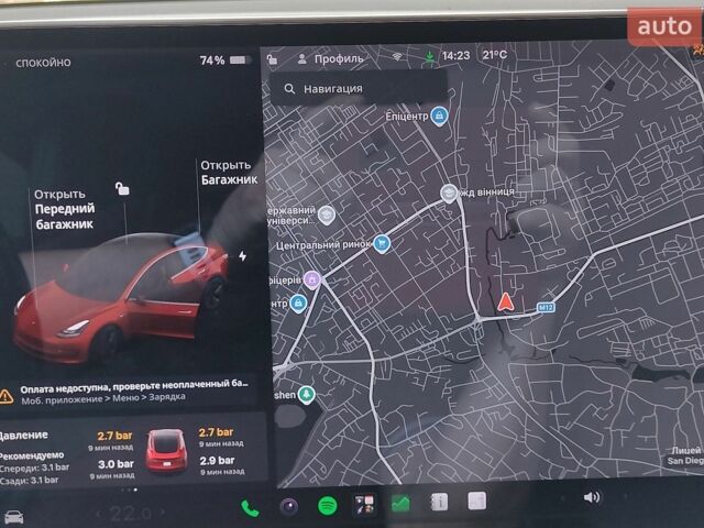 Красный Тесла Модель 3, объемом двигателя 0 л и пробегом 178 тыс. км за 16200 $, фото 19 на Automoto.ua