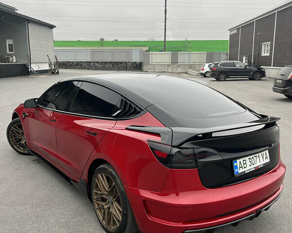 Червоний Тесла Модель 3, об'ємом двигуна 0 л та пробігом 99 тис. км за 20900 $, фото 1 на Automoto.ua