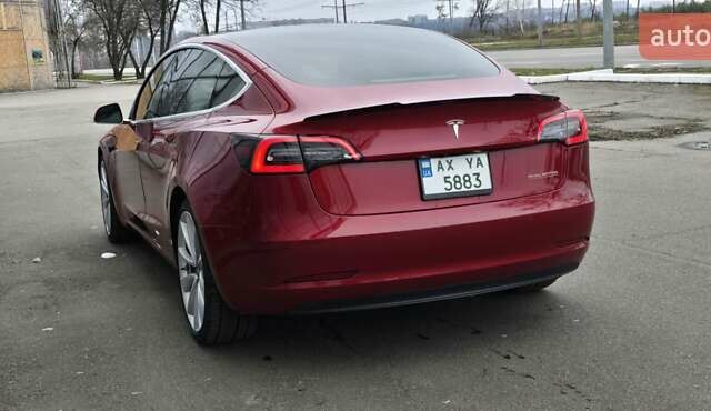 Красный Тесла Модель 3, объемом двигателя 0 л и пробегом 148 тыс. км за 17200 $, фото 4 на Automoto.ua