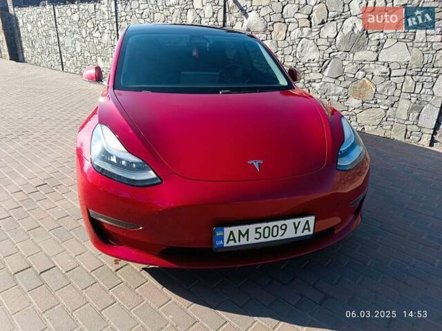 Красный Тесла Модель 3, объемом двигателя 0 л и пробегом 57 тыс. км за 17400 $, фото 10 на Automoto.ua