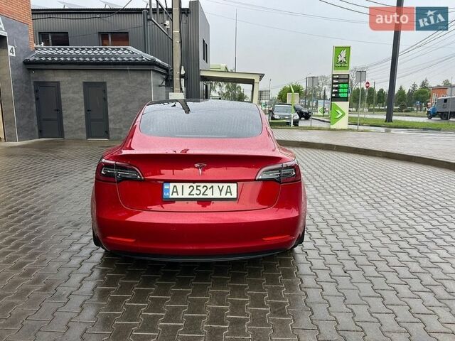 Красный Тесла Модель 3, объемом двигателя 0 л и пробегом 132 тыс. км за 16500 $, фото 4 на Automoto.ua