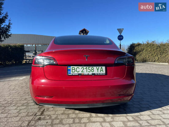 Красный Тесла Модель 3, объемом двигателя 0 л и пробегом 46 тыс. км за 15499 $, фото 8 на Automoto.ua