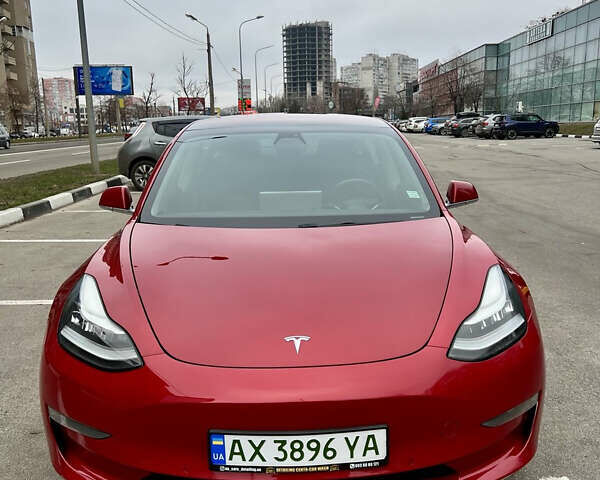 Красный Тесла Модель 3, объемом двигателя 0 л и пробегом 141 тыс. км за 19900 $, фото 3 на Automoto.ua