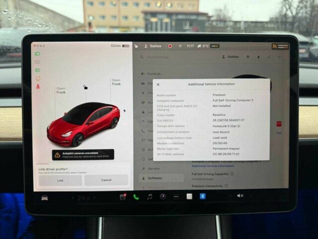 Червоний Тесла Модель 3, об'ємом двигуна 0 л та пробігом 152 тис. км за 12700 $, фото 6 на Automoto.ua