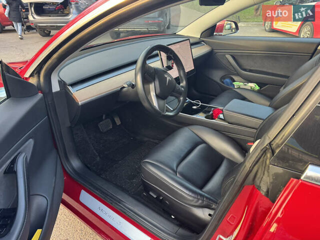 Червоний Тесла Модель 3, об'ємом двигуна 0 л та пробігом 74 тис. км за 18500 $, фото 1 на Automoto.ua