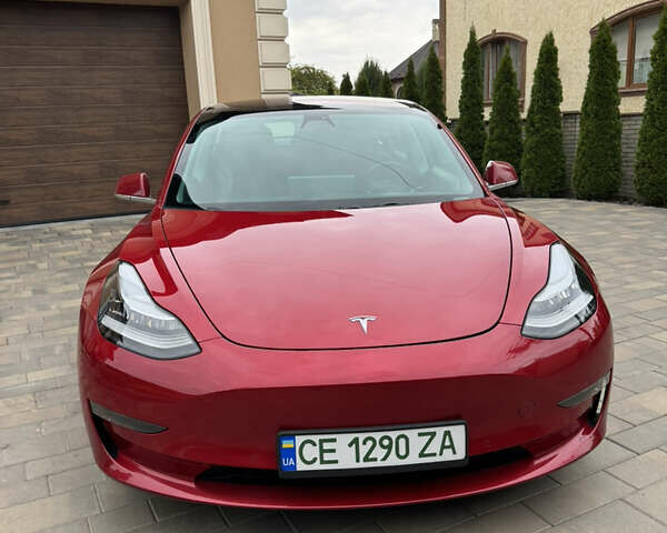 Красный Тесла Модель 3, объемом двигателя 0 л и пробегом 121 тыс. км за 24900 $, фото 2 на Automoto.ua