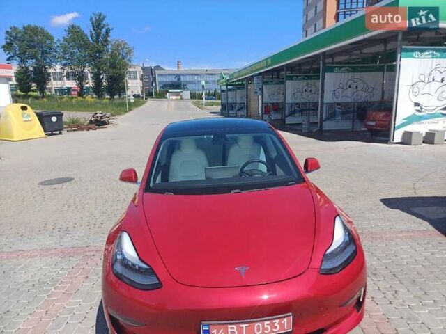 Красный Тесла Модель 3, объемом двигателя 0 л и пробегом 23 тыс. км за 17900 $, фото 10 на Automoto.ua