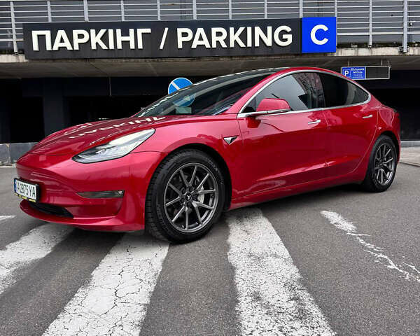 Червоний Тесла Модель 3, об'ємом двигуна 0 л та пробігом 96 тис. км за 18900 $, фото 1 на Automoto.ua