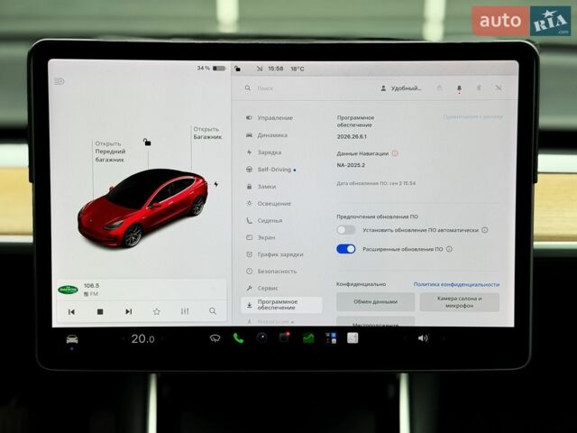 Червоний Тесла Модель 3, об'ємом двигуна 0 л та пробігом 90 тис. км за 18500 $, фото 21 на Automoto.ua