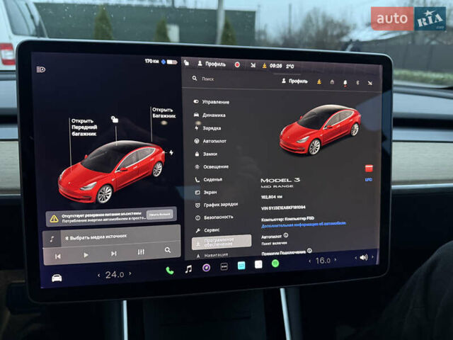 Червоний Тесла Модель 3, об'ємом двигуна 0 л та пробігом 162 тис. км за 14300 $, фото 14 на Automoto.ua