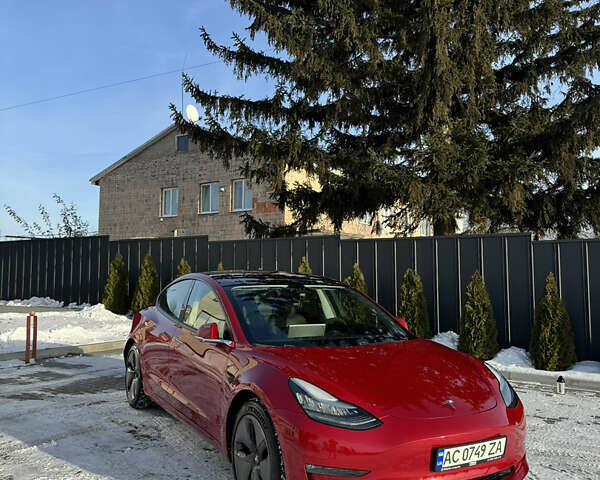 Красный Тесла Модель 3, объемом двигателя 0 л и пробегом 137 тыс. км за 14550 $, фото 14 на Automoto.ua