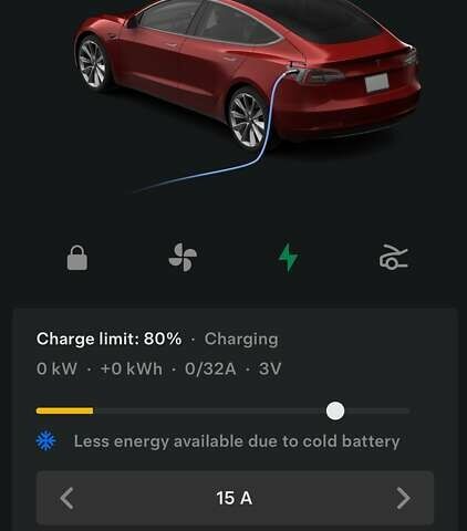 Красный Тесла Модель 3, объемом двигателя 0 л и пробегом 77 тыс. км за 17000 $, фото 22 на Automoto.ua