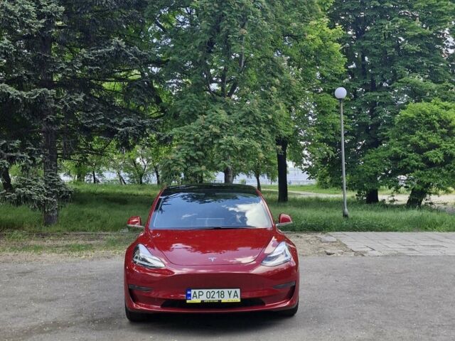 Красный Тесла Модель 3, объемом двигателя 0 л и пробегом 65 тыс. км за 16500 $, фото 4 на Automoto.ua