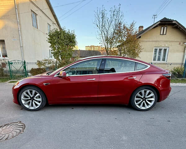 Червоний Тесла Модель 3, об'ємом двигуна 0 л та пробігом 84 тис. км за 18200 $, фото 3 на Automoto.ua