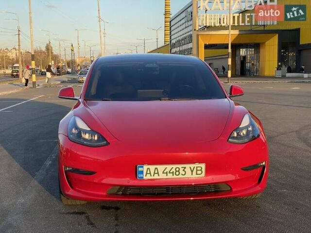 Червоний Тесла Модель 3, об'ємом двигуна 0 л та пробігом 92 тис. км за 18700 $, фото 2 на Automoto.ua