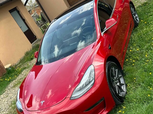 Тесла Модель 3 2019 в Черновцах на Automoto.ua Красный Тесла Модель 3, объемом двигателя 0 л и пробегом 117 тыс. км за 17500 $, фото 11 на Automoto.ua