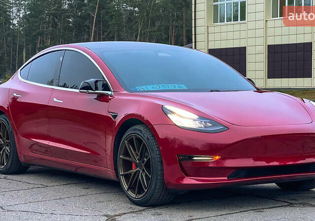 Червоний Тесла Модель 3, об'ємом двигуна 0 л та пробігом 149 тис. км за 19499 $, фото 8 на Automoto.ua
