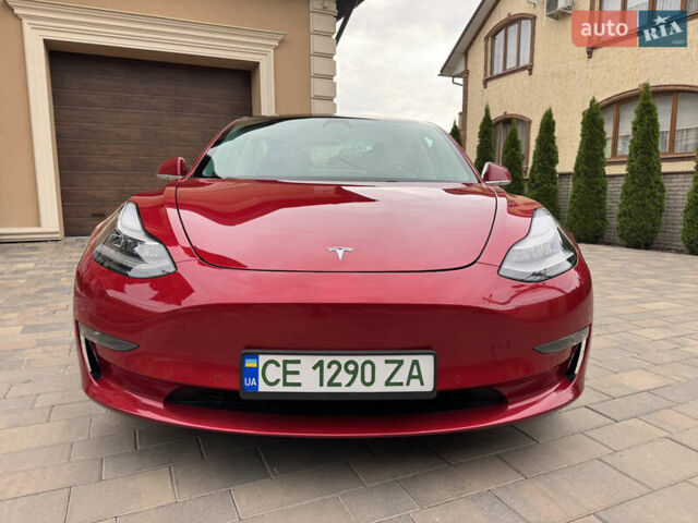 Красный Тесла Модель 3, объемом двигателя 0 л и пробегом 121 тыс. км за 24900 $, фото 3 на Automoto.ua