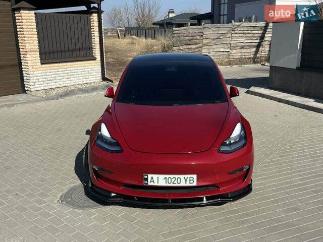 Червоний Тесла Модель 3, об'ємом двигуна 0 л та пробігом 60 тис. км за 19300 $, фото 17 на Automoto.ua