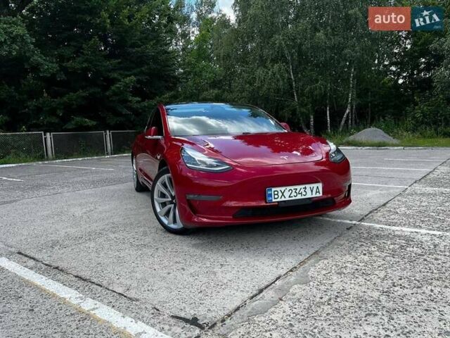 Красный Тесла Модель 3, объемом двигателя 0 л и пробегом 87 тыс. км за 16700 $, фото 10 на Automoto.ua