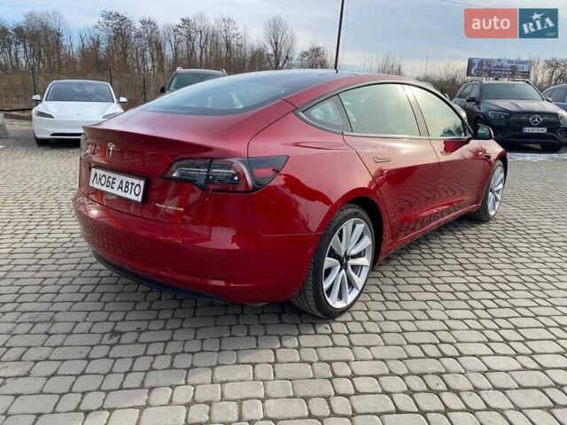 Красный Тесла Модель 3, объемом двигателя 0 л и пробегом 89 тыс. км за 18100 $, фото 7 на Automoto.ua