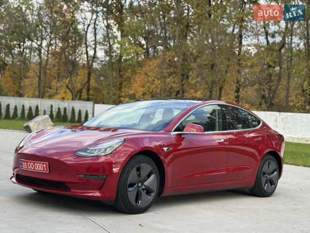 Тесла Модель 3 2019 у Луцьку на Automoto.ua Червоний Тесла Модель 3, об'ємом двигуна 0 л та пробігом 114 тис. км за 16900 $, фото 7 на Automoto.ua
